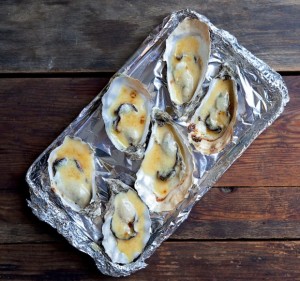 Oysters with Calvados